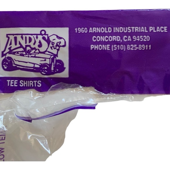 Vintage 1996 Andy’s Custom Tee Shirt Sz XL - Picture 6 of 6